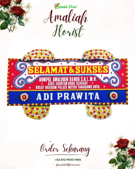 Papan Bunga Ucapan Selamat Bumi Beringin
